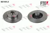 Тормозной диск FTE BS7581LS (фото 1)