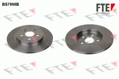 Тормозной диск FTE BS7666B