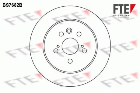 Тормозной диск FTE BS7682B