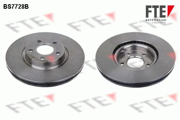 Тормозной диск FTE BS7728B (фото 1)