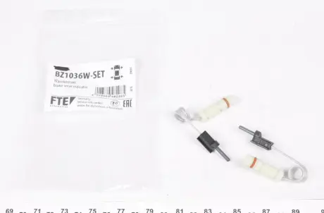 Brake pad wear sensor. Датчик зносу гальмівних колодок FTE BZ1036WSET