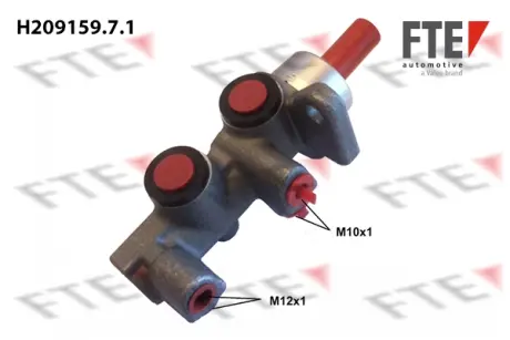 Brake Master Cylinder. Циліндр гальмівний головний FTE H20915971