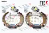 Комплект тормозных колодок FTE TK2052 (фото 1)