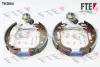 Комплект тормозных колодок FTE TK2054 (фото 1)