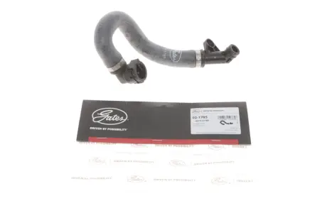 Патрубок радіатора BMW 3 (E90)/X1 (E84) 05-15 N43/N46/N52/N53 GATES 02-1785