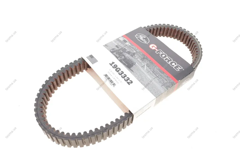 Ремінь приводу колеса Yamaha YFM/YXR 400/450/850 04-14 GATES 19G3332 (фото 1)