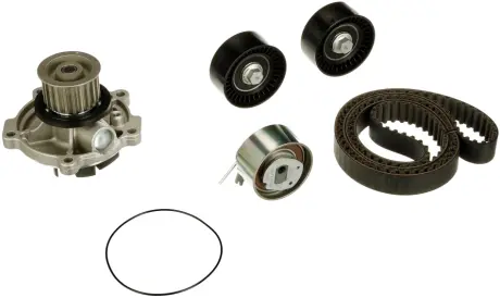 Комплект (ремінь+ролик+помпа) GATES KP15586XS