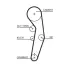 Водяной насос + комплект зубчатого ремня GATES KP15601XS1 (фото 2)