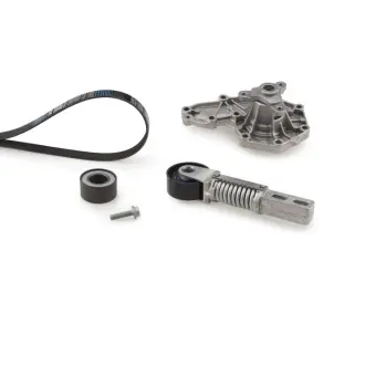 Водяной насос + комплект ручейковых ремней GATES KP26PK1605