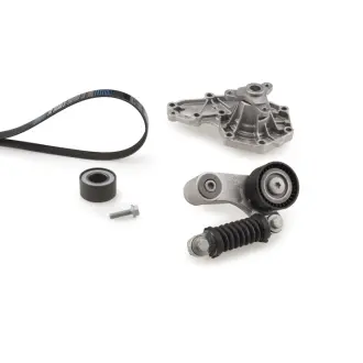 Водяной насос + комплект ручейковых ремней GATES KP26PK1640