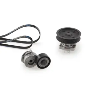 Водяной насос + комплект ручейковых ремней GATES KP36PK1320