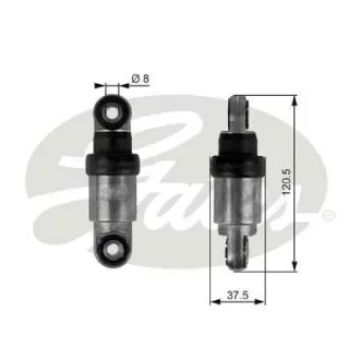 Амортизатор, поликлиновой ремень GATES T38219