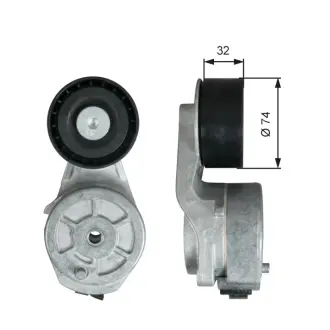 Натягувач клинового ременя GATES T38710