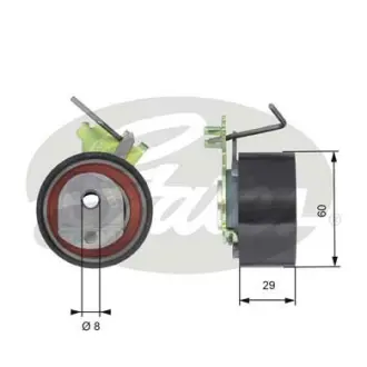 Автозапчасть GATES T43088
