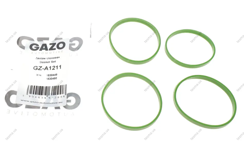 Прокладка колектора впускного Ford Transit Connect 1.0 EcoBoost 13-к-кт) GAZO GZ-A1211 (фото 1)