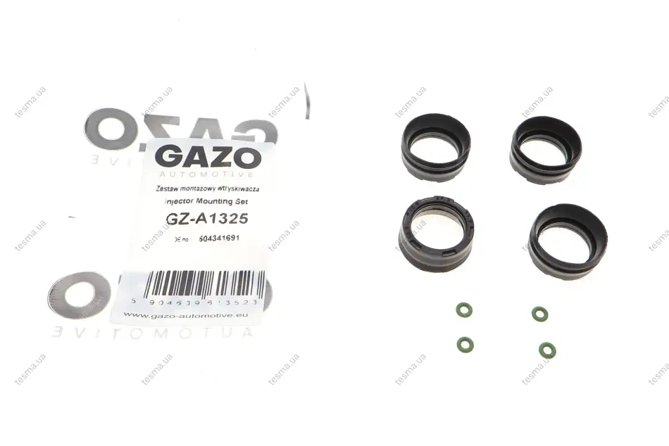 Прокладки форсунки (к-кт) Citroen Jumper/Peugeot Boxer 3.0 HDi 10- GAZO GZ-A1325 (фото 1)
