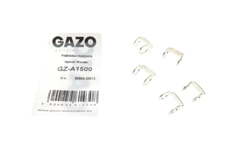 Прокладка форсунки Toyota Land Cruiser 3.0 D-4D 00- (к-кт 5 шт) GAZO GZA1500