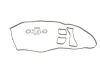 Прокладка кришки клапанів Ford Transit 2.3i 06-/Focus/Mondeo/Mazda 3/5/6 1.8/2.0 02- (к-кт) GAZO GZ-A1931 (фото 2)
