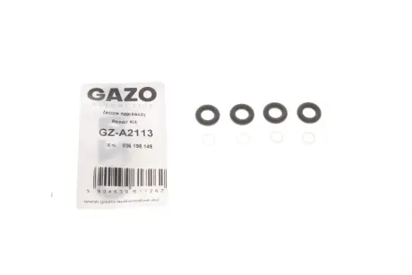 кільце ущільнювальне форсунки VW golf/passat/touran 1.6FSI 03-08 (+ втулка) (к-кт на 4шт) GAZO GZ-A2113