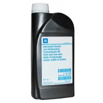 Масло трансмиссионное, GM Front Axle Oil, 1L GENERAL MOTORS 1942387