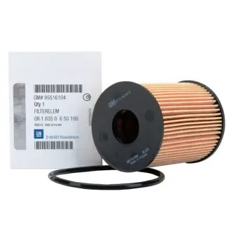 Oil filter, cartridge. Фильтр масляный, вставка GENERAL MOTORS 650190
