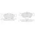 Brake pads. Колодки тормозные, дисковый тормоз GENERAL MOTORS 93176122 (фото 1)