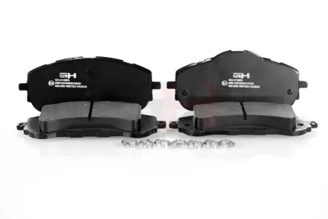 Колодки тормозные, комплект GH GH-412804