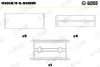 Вкладиші корінні (к-кт) GLYCO H1018/5 0.50MM (фото 1)