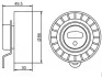 Ролик натяжний FORD (вир-во) GMB GT90000 (фото 4)
