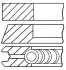 Кольца Audi A4/A6 (98>) VW T-5/Golf 4/B-5 1.9TDi eng. AXB AXC AJM 80,51 x1,75+2+3 GOETZE 08-114911-00 (фото 1)