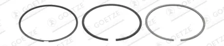 Комплект кілець поршневих з 3 шт. GOETZE 08-449707-00