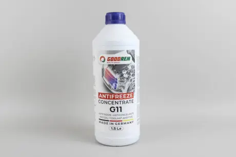 Антифриз G11 BLUE (синій) концентрат (1.5L) (GERMANY) GOODREM R80G11BLU015