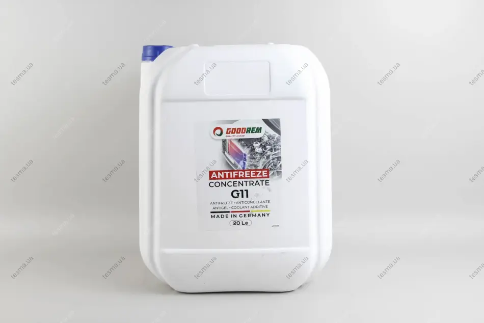 Антифриз G11 BLUE (синій) концентрат (20L) (GERMANY) GOODREM R80G11BLU020 (фото 1)