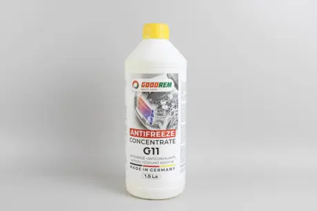 Антифриз G11 -80C 1.5L жовтий GOODREM R80G11YLW015