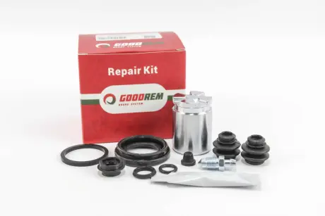Ремкомпл. супорта зад Accent/i10/i20/Solaris/Rio 10- (34mm) (з поршнем) GOODREM RK62211