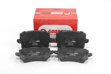 Гальмівні колодки зад. Passat 05-/Sharan 10-/Tiguan 07- GOODREM RM0138