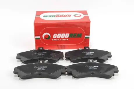 Гальмівні колодки пер. Mitsubishi Colt/Volvo S40/V40 1.1-2.0 i/TD 95- (TRW) GOODREM RM0140