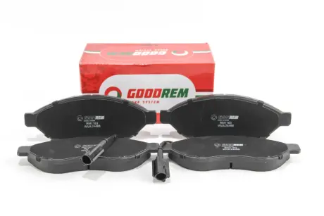 Гальмівні колодки пер. JumperDucatoBoxer 06- 1.1-1.5t GOODREM RM1163