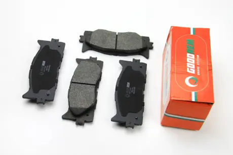 Гальмівні колодки пер. Toyota Camry 06-11 (akebono) GOODREM RM1244