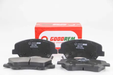 Гальмівні колодки пер. Santa Fe II/Carens IV/Sorento II/III 09- (Mando) GOODREM RM1289