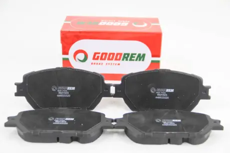 Гальмівні колодки пер. Toyota Camry 96-06 (akebono) GOODREM RM1503