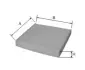 Воздушный фильтр салона GOODWILL AG561CF (фото 1)