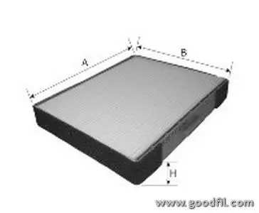 Воздушный фильтр салона GOODWILL AG575CF
