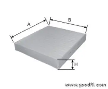 Воздушный фильтр салона GOODWILL AG582CF