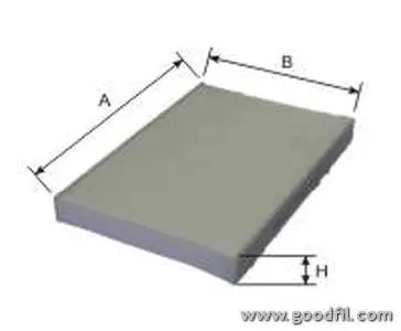 Воздушный фильтр салона GOODWILL AG591CF