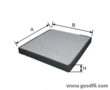 Воздушный фильтр салона GOODWILL AG626CF