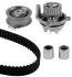 Water pump and timing belt kit. Насос водяной, комплект зубчатого ремня GRAF KP9042 (фото 1)