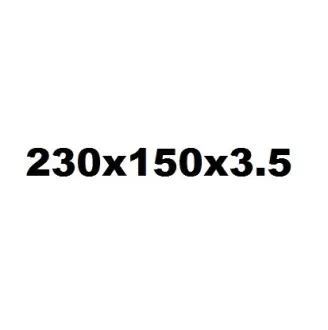 Накладка фрикційна, диск зчеплення, несвердлена GRTECH GRT0449D23015035U