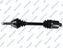 Піввісь (передня) Opel Astra H 1.9 CDTI/2.0 Turbo 04-10 (R) (33x34x595) GSP 221056 (фото 1)