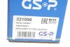 Піввісь (передня) Opel Astra H 1.9 CDTI/2.0 Turbo 04-10 (R) (33x34x595) GSP 221056 (фото 2)